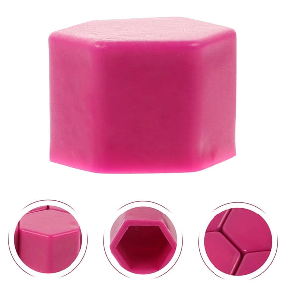 PTOOTP Wheel Nut Covers Purple Car Owners 20Pcs 1X0.87X0.67In