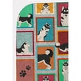 thumbnail image 5 of Lots of Siberian Husky Quilted Blanket 50x60, 5 of 5