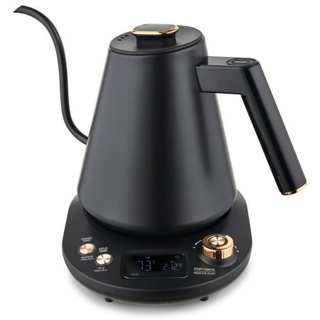 Elite Cuisine EKT5031 1L Digital Stainless Steel Gooseneck Water Kettle