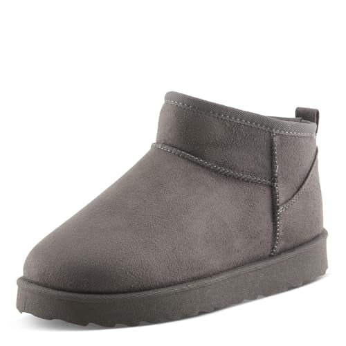 Flexus Women’s Albiera Microfiber Cozy Ankle Bootie