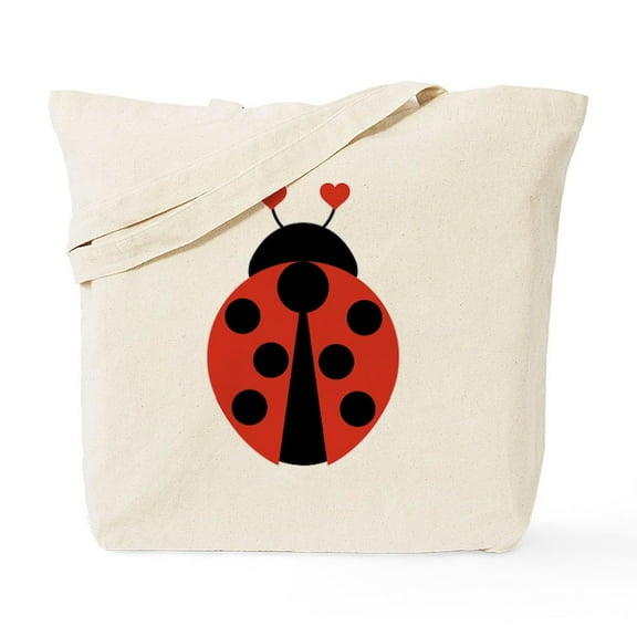 CafePress - Lady Bug Tote Bag - Unisex Canvas Tote Bag, Beige, 1-Piece