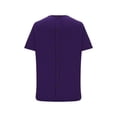 thumbnail image 5 of Luvrsol T Shirts for Women Plus Size Round Neck Short Sleeve Solid Casual T-shirts, Size S-5XL, 5 of 6