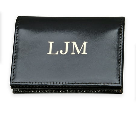 Personalized Monogrammed Expanding Card Case