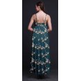 thumbnail image 4 of Bimba Rayon Bird Womens Long Casual Dress Spaghetti Strap Summer Maxi Sundress-XSmall, 4 of 4