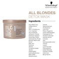 thumbnail image 4 of Máscara desintoxicante BlondMe All Blondes 500 ml con 3D Bond Creation, 4 of 5