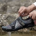 thumbnail image 6 of Quick Dry Water Shoes for Men Barefoot Diving Snorkeling Shoes Soft Sole Outdoor Beach Swim Creek Non Footwear Multicolour 44, 6 of 7
