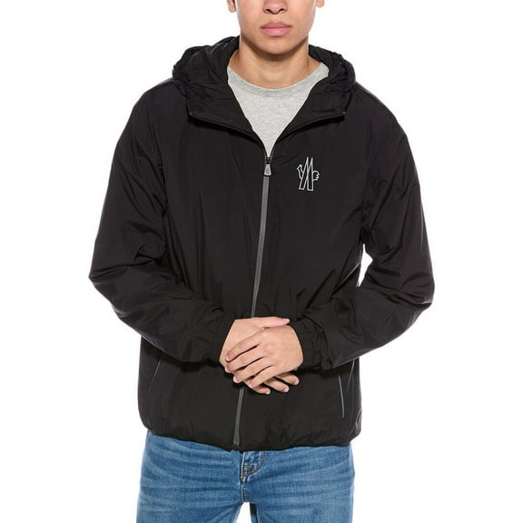 Moncler mens Bissen Mid Layer, 5, Black