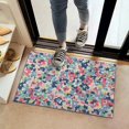 thumbnail image 2 of Pioneer Flower Floral Print Pattern Door Rugs,Washable Non Slip Door Mats Indoor,Decorative Door Mats,Entry Mat Indoor for Entrance,Bedroom,Kitchen,Bathroom,16"x24", 2 of 6