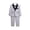 AB31 Beige, variant on Bainana Christmas Outfit Set For Boys Long Sleeve Solid Color Gentleman Suit 4 Pieces Clothes Set Big Kids Trendy Daily Wear
