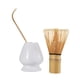 thumbnail image 2 of Set de batidor de matcha japonés. Incluye cuchara medidora para matcha, ideal para la ceremonia tradicional del té japonés. G blanco, 2 of 3