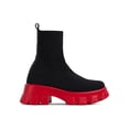 thumbnail image 1 of SIMANLAN Womens Booties Knitted High Top Sock Shoes Fashion Platform Boots, 1 of 5