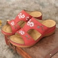 thumbnail image 6 of Orthotic Arch Support Sandals Flip Flops Slip-on Flats Outdoor Slides Boho Walking Shoes Comfortable Elegant Casual Beach Slippers, 6 of 6