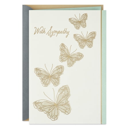 Hallmark Sympathy Card (A Trail of Beautiful Memories)