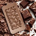 thumbnail image 4 of Mothers Day Gift, 2025 Silicones Chocolate Molds, Textures & Heart Chocolates Bar Molds, Easy To Release, Silicones Deeps Bars For Home Festival DIY Ideal Gifts, 4 of 8