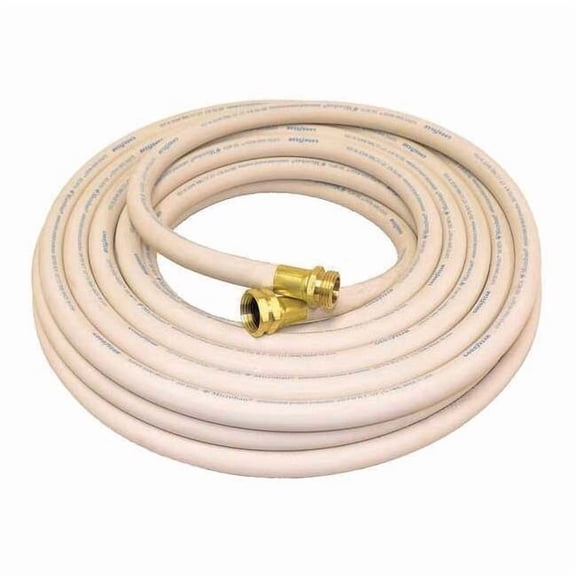 Continental 1" ID x 50 ft EPDM Coupled Food Hose WT CRX100-50MF-G
