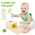 thumbnail image 2 of Caja Montessori Object Permanence Adena con bandeja y 3 bolas, 2 of 9