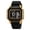 F, variant on KOYPTL Unisex Digital Watch Men Women Square Face Big Numbers LED Electronic Wrist Watches Waterproof/Alarm/Countdown Timer/Dual Time/Stopwatch/12/24H