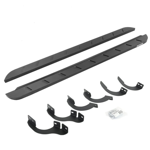 Go Rhino 63442568SPC RB10 Slim Line Running Boards with Mounting Brackets Kit For 14-23 4Runner Fits select: 2016 TOYOTA 4RUNNER SR5/LIMITED/SR5 PREMIUM