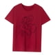 thumbnail image 2 of Camiseta para mujer básica camiseta moda cuello redondo camisa para mochilero viajes S, 2 of 8