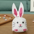 thumbnail image 6 of Rabbits Ear Candy Sum Bag – 50-Pack Plastic Gift Bags with Bunny Ears | Children's Day Gift Bags for Snacks, Cookies & Candy | Birthday Party Favor Bags for Easter Baskets & Celebrations, 6 of 8