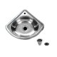 thumbnail image 1 of Rv Kitchen Sink Bathroom Basins Vegetable Motorhome Steel Bar Small Single Drop Bowl Corner Tub, 1 of 5