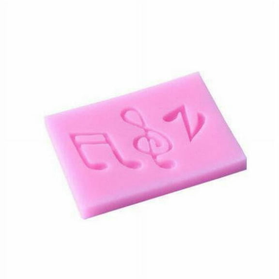 Small Music Note Themed Silicone Mold