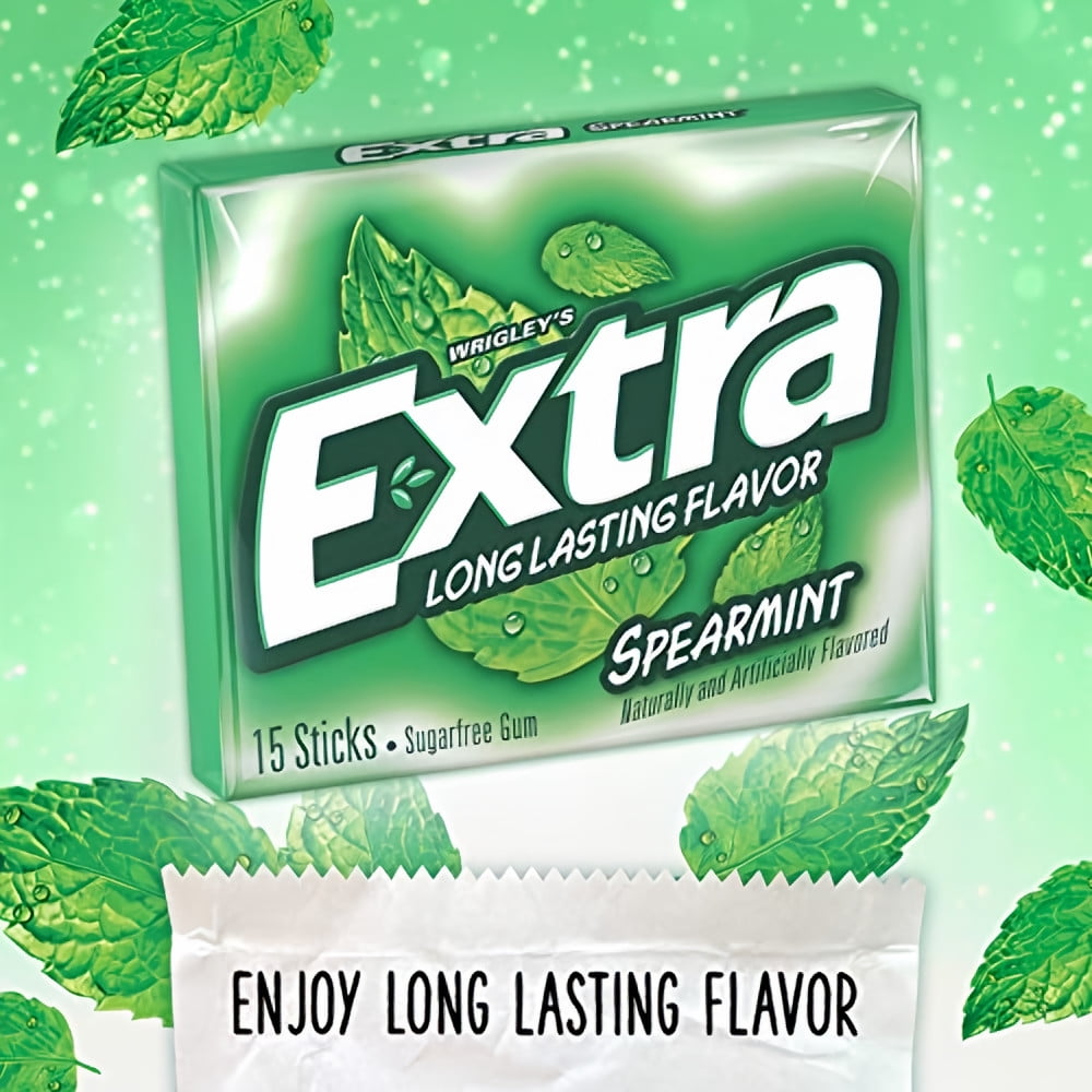 Extra Spearmint Sugarfree Gum