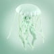 thumbnail image 3 of Modelo de Medusa simulada CUTICAT verde, 3 of 8