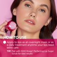 Andalou Naturals Lip Mask 1000 ROSES, Overnight Lip Sleeping Mask for