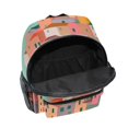 thumbnail image 6 of FORMRS School Backpack with Front Zippered Pocket 12" Student Travel Daypack, Cityscape Painting, 6 of 6