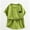 S49 Green, variant on Sanphen Outfit Set For Girls Summer Love Heart Print Crew Neck Short Sleeve Tops With Shorts Set Dailywear Casual Cute Girls Clothes Set,Size 9-10 Years,Blue