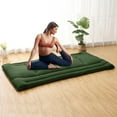 thumbnail image 3 of Yeshouse colchón futón plegable para dormir, tatami estilo japonés para adultos, cama enrollable de suelo ideal para dormitorio, caravanas, viajes y camping, cómodo y fácil de guardar, 3 of 6