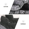 thumbnail image 3 of ADDHAT 6 Pares De Calcetines Tobilleros Negros De Con Buena Transpiración Para Actividades Deportivas, 3 of 8