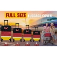 thumbnail image 5 of Luggage Cover Protector Travel Suitcase Covers Protective Skin for Carry On Baggage Fit 22-24 Inch Luggage, 5 of 5