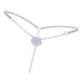 thumbnail image 3 of s de Braguitas Eróticas Sin Entrepierna Slip con Tirantes Ajustables Bikini para Mujeres Lencería Salvador G String Thong Bragas, 3 of 7