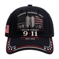 thumbnail image 2 of 911 25th Anniversary Hat, Never Forget 9/11 25th Anniversary Baseball Cap Patriotic Vintage Hats for Men Women, 2 of 7