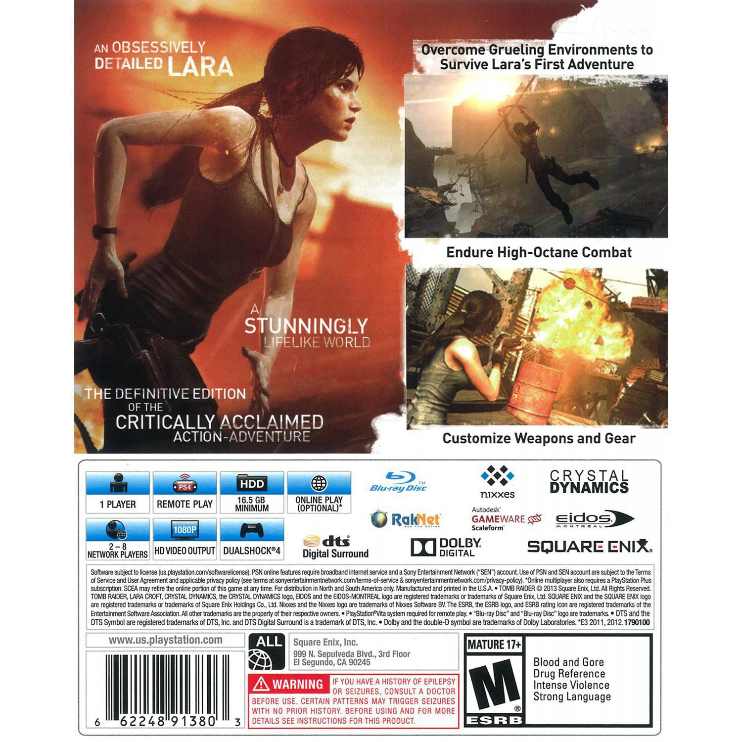 Square Enix Tomb Raider Definitive Ed (PS4) - Pre-Owned - image 2 of 2