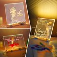thumbnail image 2 of ZOUBAOQ LED Message Note Board With Colors New Year Valentines Day Gift DIY Handwritten Light Message, 2 of 8