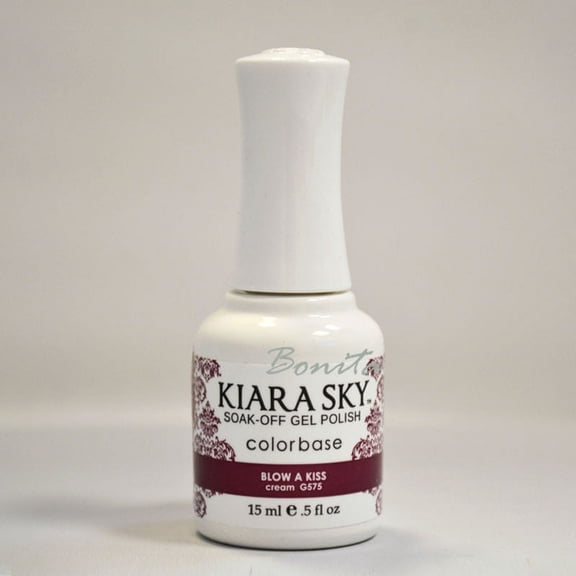 Kiara Sky Soak-Off Gel Polish Blow a Kiss G575 0.5 oz