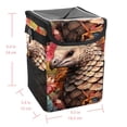 thumbnail image 5 of Pangolin Foldable Car Garbage Can with Lid, Leak-proof Hanging Storage Bag - Mini Trash Can for Car, 5 of 6