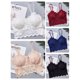 thumbnail image 3 of Ropa interior de mujer Irfora Sujetador de encaje para mujer Camisole Wirefree Crop Tops 5 piezas Irfora Ropa interior de mujer, 3 of 5