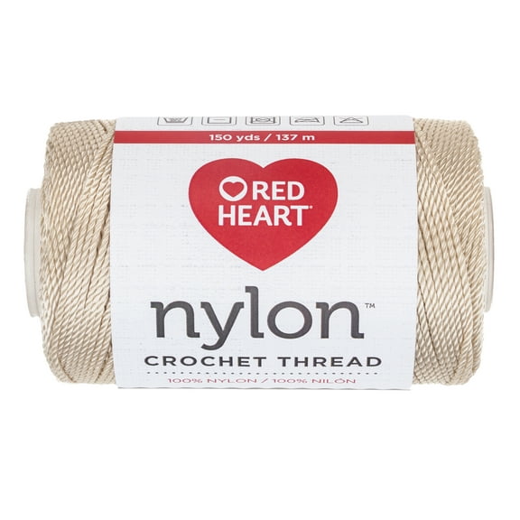Red Heart Nylon Crochet Thread, 150 yds, Size 18, Multiple Colors