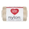 Red Heart Nylon White Crochet Thread, 150 Yds, Size 18