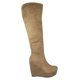 thumbnail image 2 of BOTA ALTA LEON MUJER BEIGE GAMUZA 2811 LEON 2811, 2 of 3