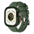 thumbnail image 1 of Correa de Silicona para Apple Watch con Funda Anticaída, Compatible con Todas las Series, 1 of 5