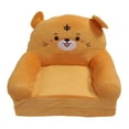 thumbnail image 2 of Kids Folding Sofa, Plush Fabric Sponge Cartoon Pattern Toddler Flip Open Couch with Comfortable Experience, Multifunctional Portable Comfy Flip Open Couch Sleeper for Rest Reading, 2 of 8