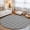 Gray, variant on Red Slate Diamonds Washable Runner Rugs 2'x6', Abstract Vintage Minimalist Geometric Grid Washable Runner Rug Non-Slip Sturdy Edge Binding Carpet for Bedside Hallway Runner Kitchen Galley