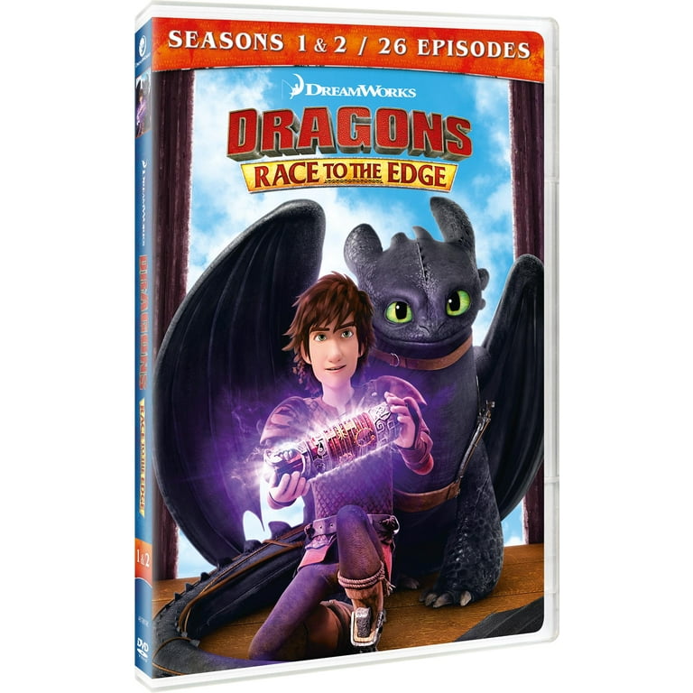 SDS Dragons Race To The Edge Seasons 1 & 2 DVD Family Adventure