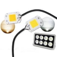 thumbnail image 4 of 220V LED Floodlight 20W/30W/50W White/Warm Light COB Chip Integrated Smart IC Driver Lamp Warm light, 4 of 4