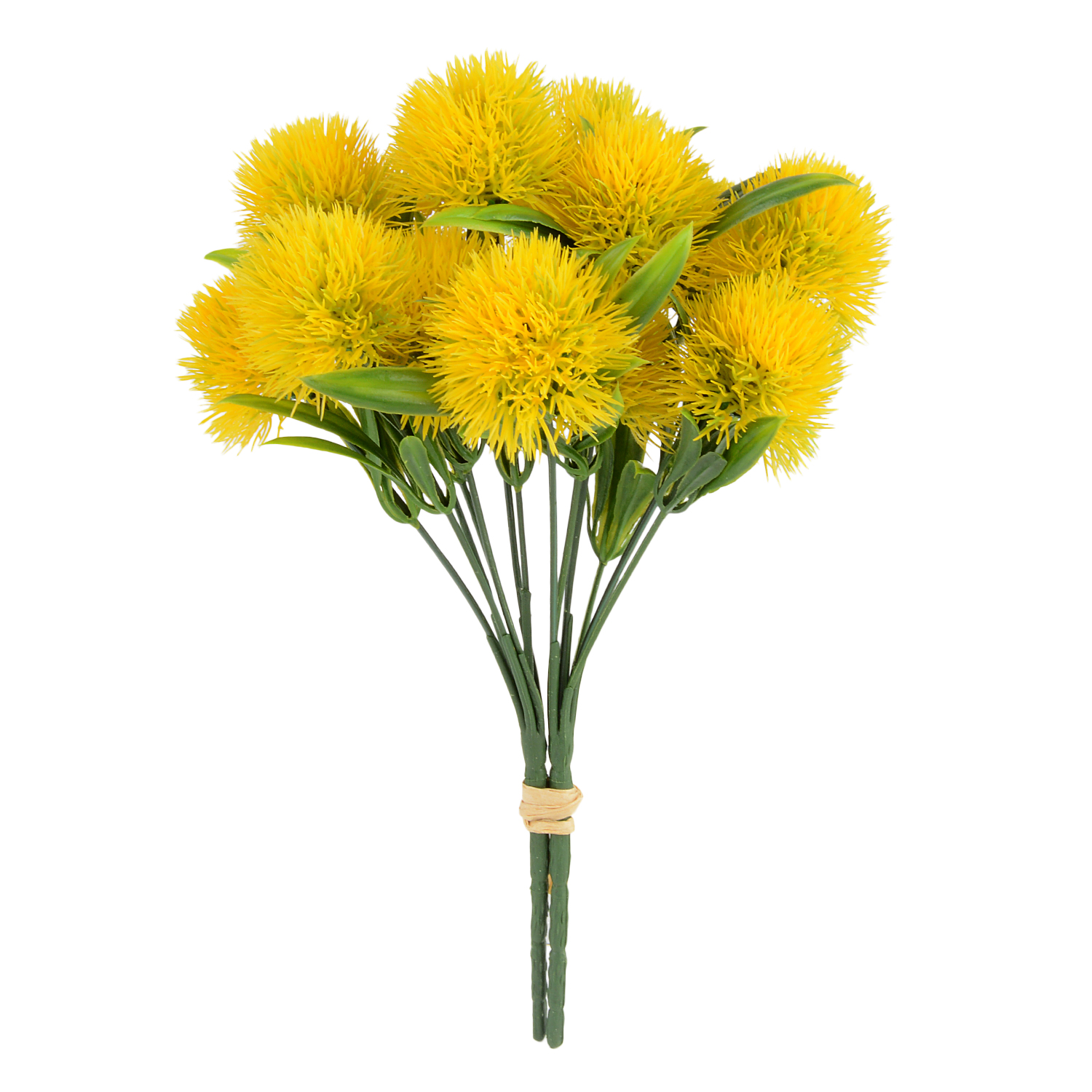 2 Bunches Artificial Flower 7Head Dandelion Artificial Plant Faux